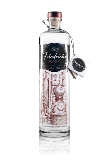 Friedricks Dry Gin Bottle