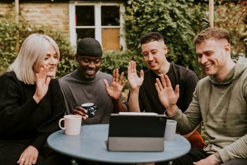 Friends having a video call | Free Photo - rawpixel