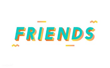Friends word in 3D font | Free stock vector - 66380
