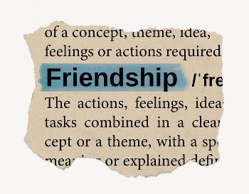 Friendship ripped dictionary, editable word | Free PSD - rawpixel