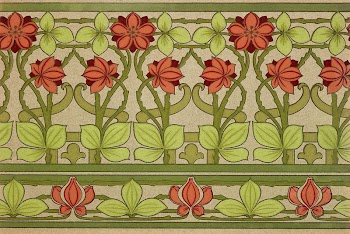 Frieze and border (1907&ndash;08) by S.A. | Free Photo Illustration - rawpixel