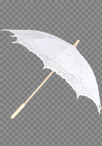 Frill - White Vintage Lace Parasol – Secret Diary