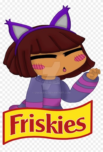 Frisk - Frisk Cat Food Women's Fitted V-neck T-shirt