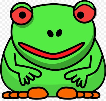Frog, Cartoon, Michigan J Frog, Green PNG