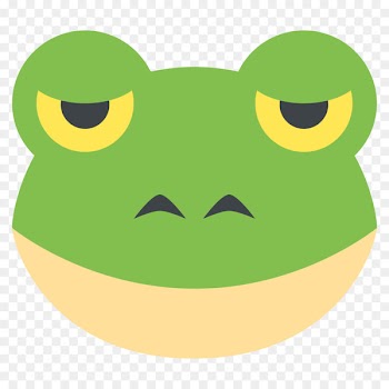 Frog Emoji Sticker Emoticon Puppy - frog 
