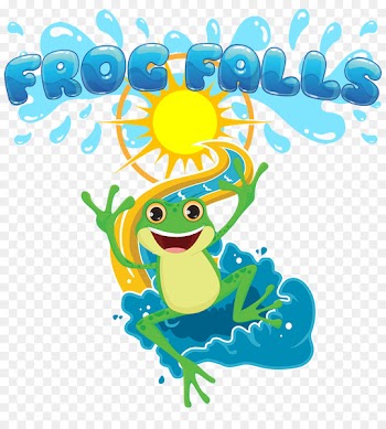 Frog Falls Aquatic Park Clip art Illustration Party Openclipart - sumner banner 
