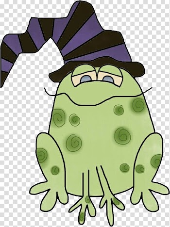 Frog Paper Halloween , Cute frog transparent background PNG clipart