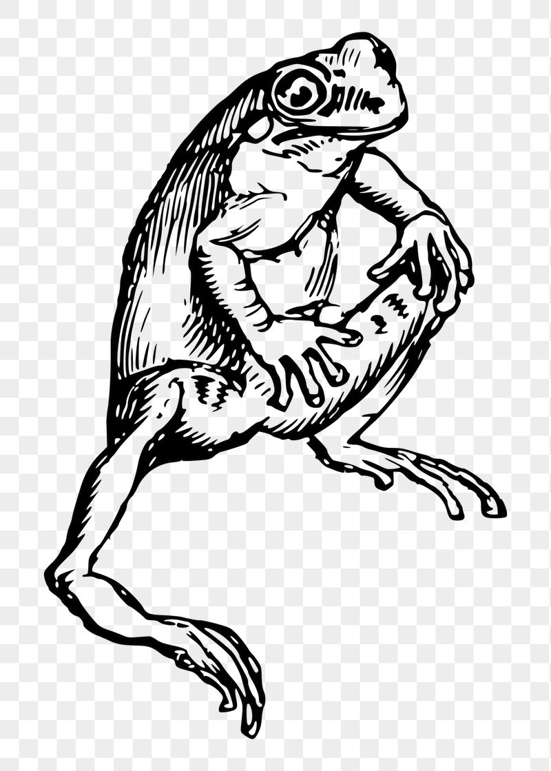 Frog png sticker illustration, transparent | Free PNG - rawpixel