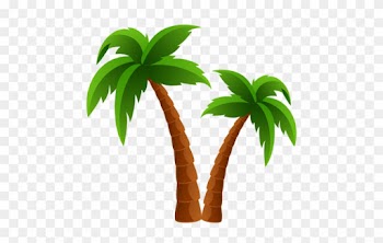 From Ediciones Inéditos - Palm Tree Clipart Png