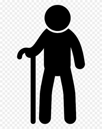 From Frontal View A Svg Png Icon - Old People Crane