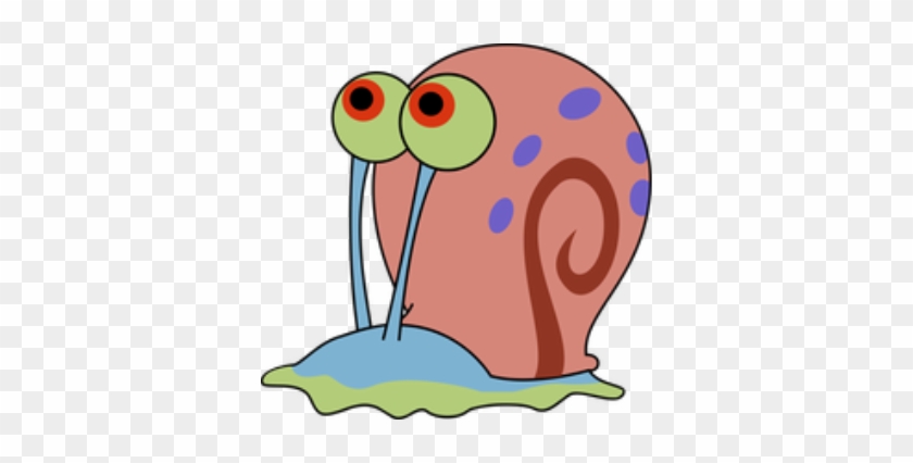 From Spongebob Squarepants - Gary The Snail Transparent