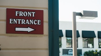 Front Entrance Signage