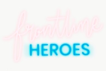 Frontline heroes coronavirus neon sign  | Free  transparent png - 2312520