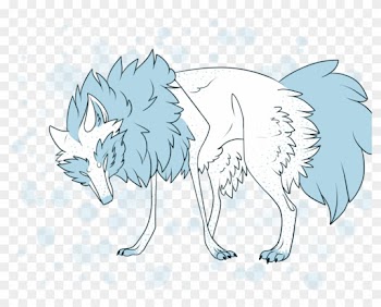 Frost Wolf By Mrxino - Cartoon