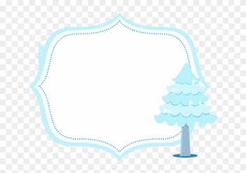 Frozen Baby Blue Christmas Free Printable Image - Frame Frozen Em Png