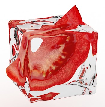 Frozen tomato