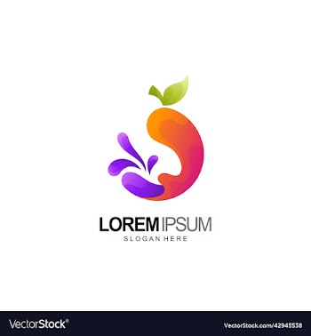 fruit and juice logo fresh drink design template