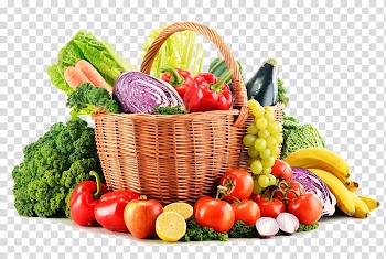 Fruit and vegetable basket, Organic food Juice Vegetable Fruit Basket, Vegetable transparent background PNG clipart