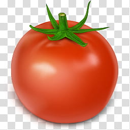 Fruit and Vegetable, orange tomato transparent background PNG clipart
