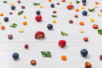 Fruit And Veggie With Greens