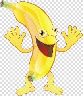 Fruit Banana Cartoon , Yellow bananas transparent background PNG clipart
