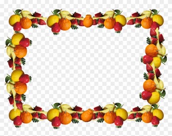 Fruit Border - Frame Buah Buahan