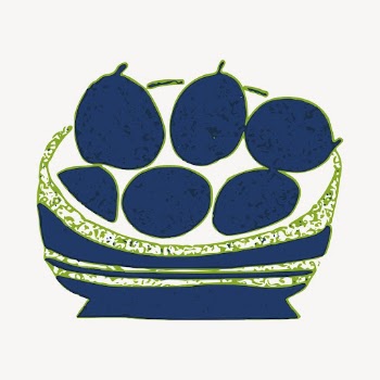 Fruit bowl clipart, food illustration | Free Vector - rawpixel