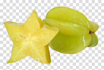 Fruit, carambola fruit art transparent background PNG clipart