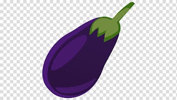 Fruit carving Art, brinjal transparent background PNG clipart