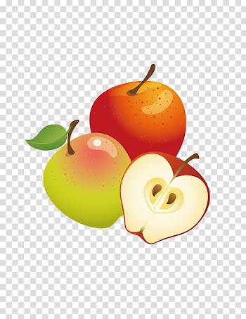 Fruit , Crystal delicious apples transparent background PNG clipart