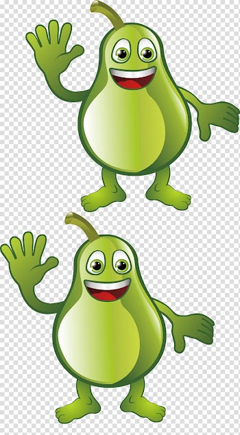 Fruit , Cyan pears transparent background PNG clipart