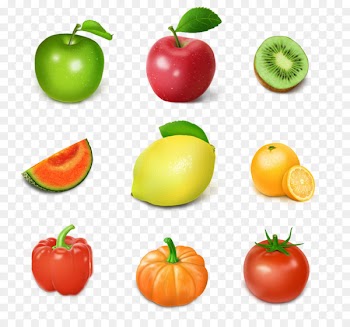 Fruit Drawing Vegetable Food Game - Fruits and vegetables PNG icon 