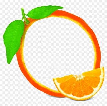 Fruit Frame - Orange Fruit Photo Frame