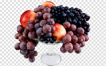 Fruit Grape Vegetable Apple, Fruit cartoon 3d transparent background PNG clipart