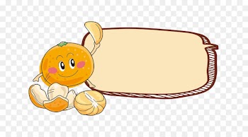 Fruit Mandarin orange Clip art Illustration Image - aniamtion border 