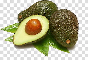 Fruit P, avocado fruits transparent background PNG clipart