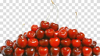 Fruit P, bunch of cherry fruits transparent background PNG clipart