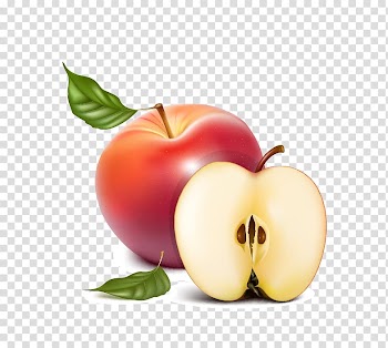 Fruit Peach Apple Apricot, apple transparent background PNG clipart