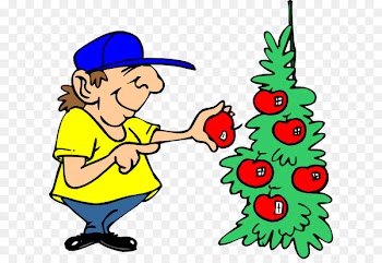 Fruit picking Apple Clip art - Apple picking people 