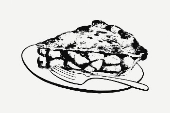 Fruit pie clipart, vintage illustration | Free PSD Illustration - rawpixel