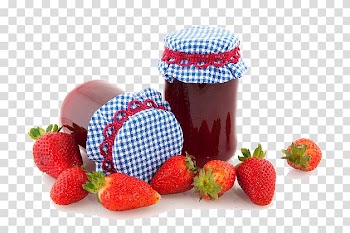Fruit preserves Strawberry Recipe Erdbeerkonfitxfcre Food, Strawberry jam transparent background PNG clipart