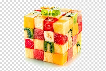 Fruit salad Fruit Cube Rubiks Cube, Fruit Cube transparent background PNG clipart