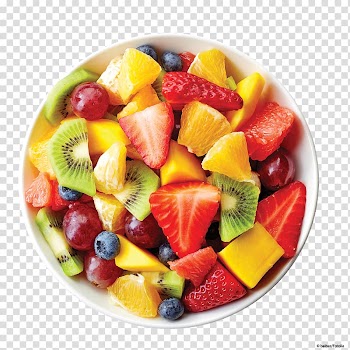 Fruit salad on bowl, Juice Fruit salad Junk food Eating, fruit salad transparent background PNG clipart