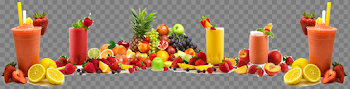 Fruit Salad With Ice Cream PNG Image