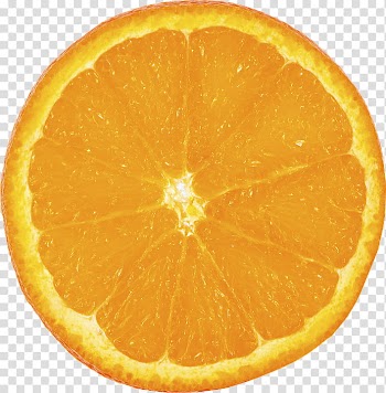 Fruit, slice orange transparent background PNG clipart