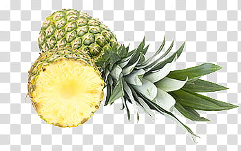 Fruit, sliced pineapple fruits transparent background PNG clipart