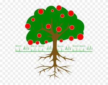 Fruit Tree Clip Art At - Cartoon Tree With Fruit