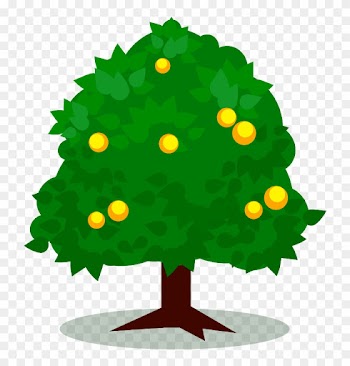 Fruit Tree Clip Art - Tree With Fruit Clip Art