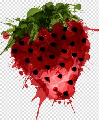 Fruit Watercolor painting illustration Illustration, Strawberry transparent background PNG clipart