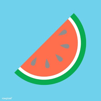 Fruit watermelon cute | Free stock vector - 251232